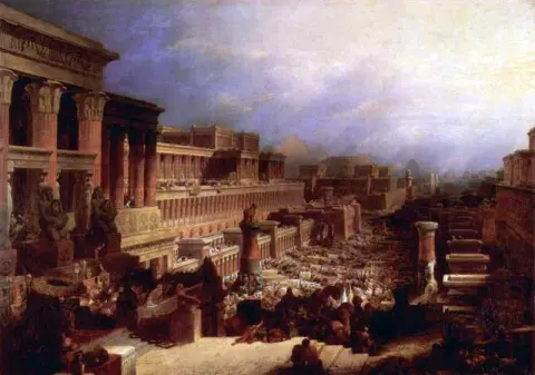 La partida de los israelitas 1829