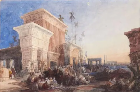 El alto en el desierto 1832