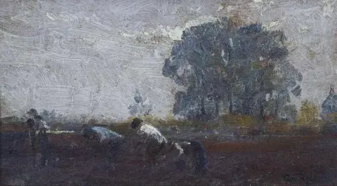 Recolectores de patatas hacia 1929