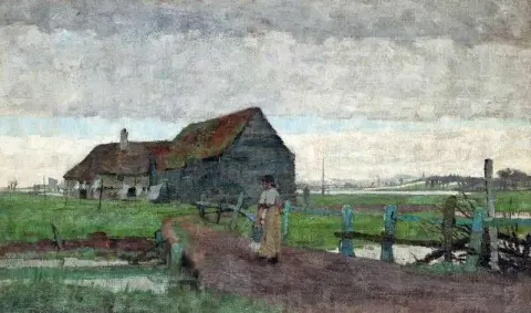 Ett pastoralt landskap