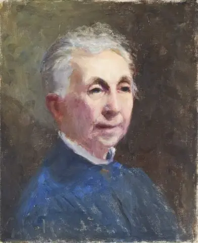 Portrait Enligt Paskriift Forestallande Marianne Von Sydow