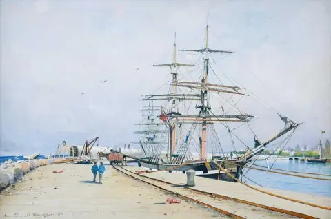Фрэн Висби Вагбритаре 1891 г.