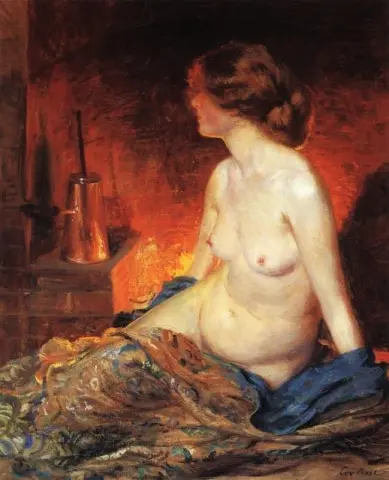 Ved The Fireside ca. 1910