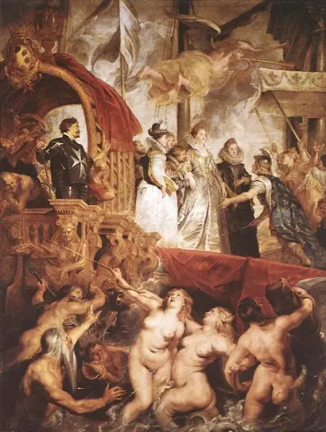 The arrival of Marie de Medici in Marseilles