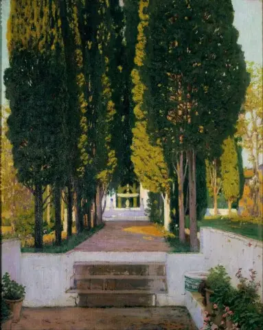 Gardens of the Generalife 1895