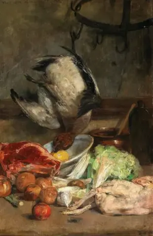 In The Kitchen Still Life Ca. 1878-80