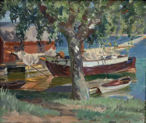 Barche Sulla Riva