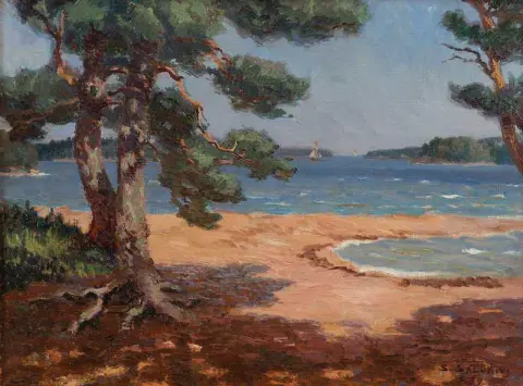 Giornata estiva in riva al mare