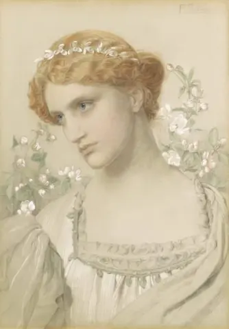 リンゴの花 1895 年頃