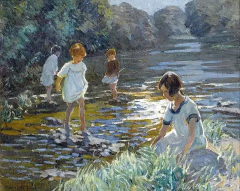 Bambini che remano