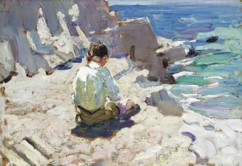 Studio di un giovane ragazzo