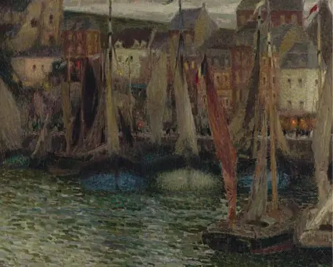 Boats A Treport 1906