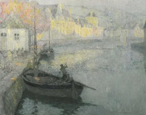 Klar morgon i Quimperle 1923