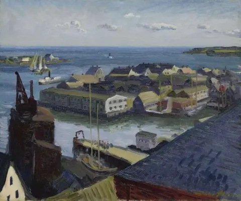 Kalastusportti Gloucester 1916