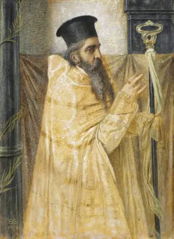 En biskop av den östra kyrkan 1874