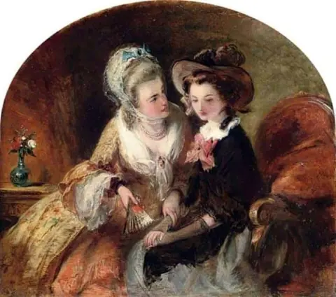 Городская и деревенская красавица 1852