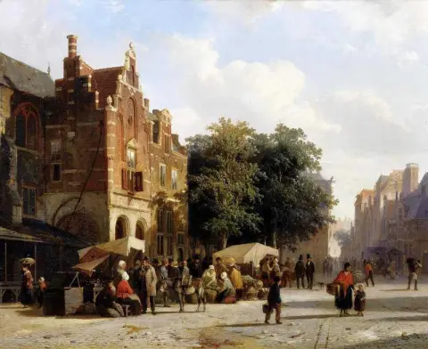 Market Day 1852
