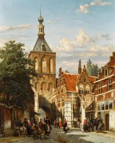 The Binnenpoort Culemborg 1865