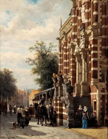 The Town Hall Of Bolsward 1881