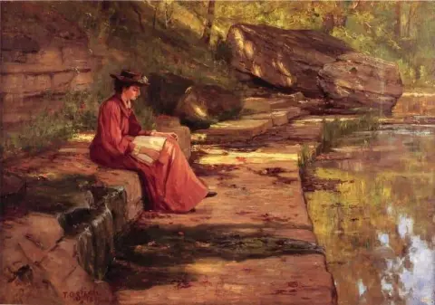 Madeliefje bij de rivier 1891