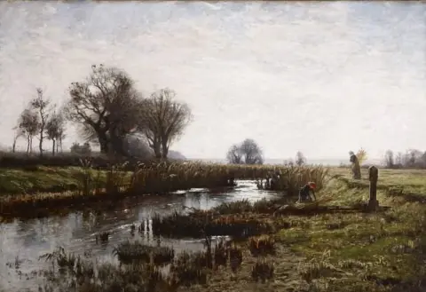 Late middag Dachau Moor 1885