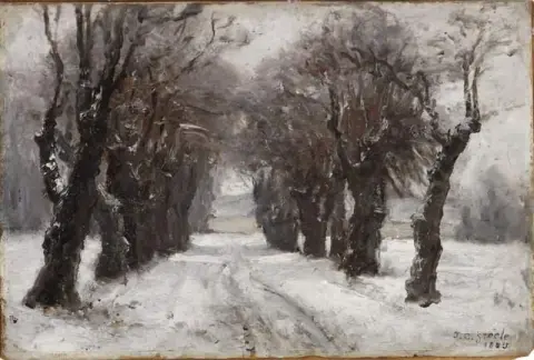 Winter in München 1885