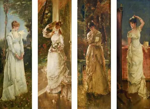 Четыре сезона. Весна Лето Осень Зима 1881