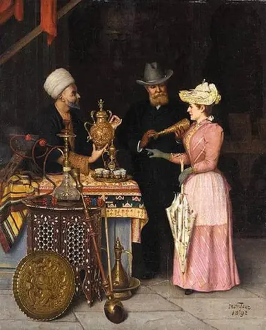 Auf dem Basar 1892