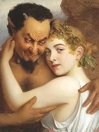 Faun und Nymphe 1894