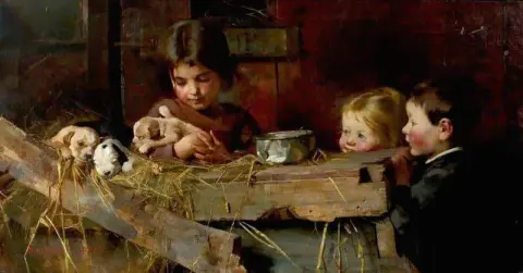 Childhood's Treasures 1866