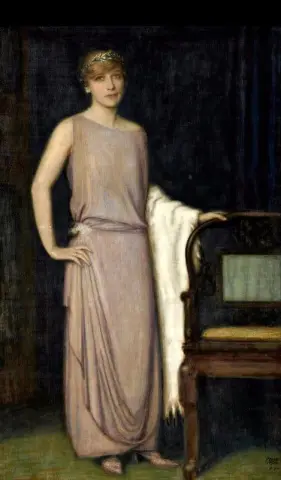 Ett porträtt av Marianne Mechler 1924