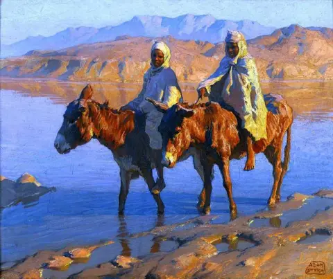 Cruzando el Wadi