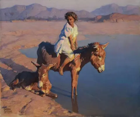El paseo en burro