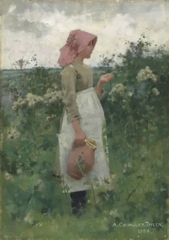Naar de put gaan 1884