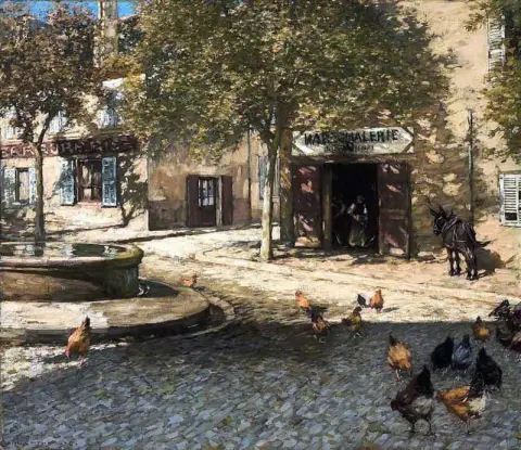 En provençalsk smie ca. 1920