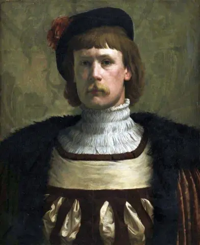 En engelsk adelsmann - 1510 utstilt 1879