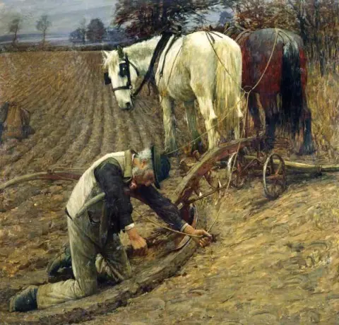 最后的犁沟 1895