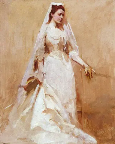 En brud ca. 1895