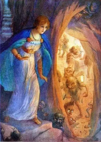 Freyja In The Dwarves Cave ca. 1916