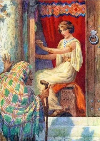 Dronning Frigga And The Beldame ca. 1916