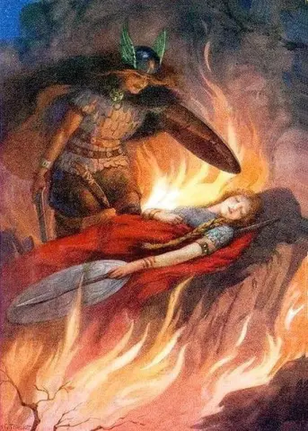Sigurd Og Brynhild Ca. 1916