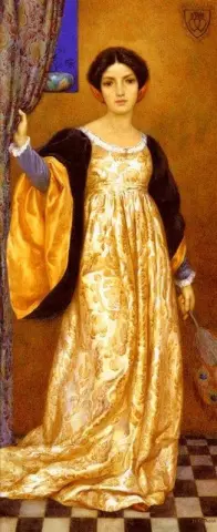 Stående kvinne