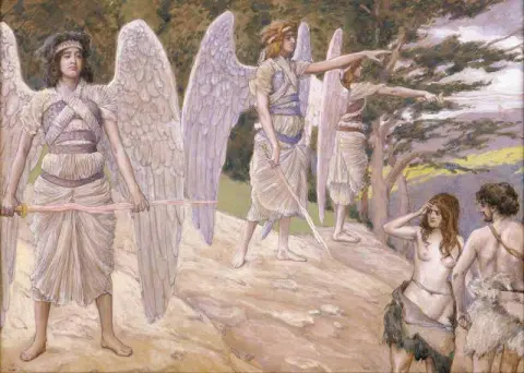Adam And Eve Driven From Paradise Ca. 1896-1902