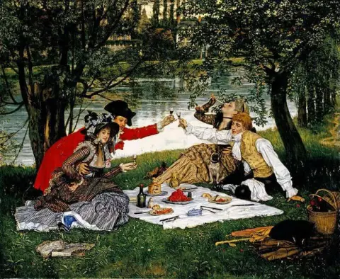 La Partie Carree 1870