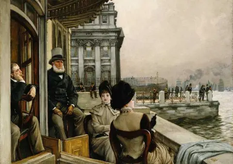 The Terrace Of The Trafalgar Tavern Greenwich London