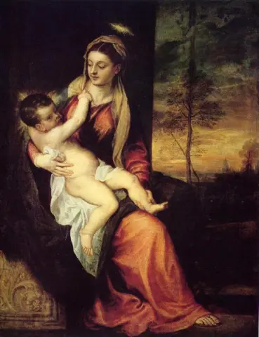 Maria och Jesusbarnet