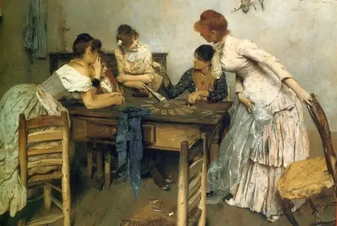手相学家 1886