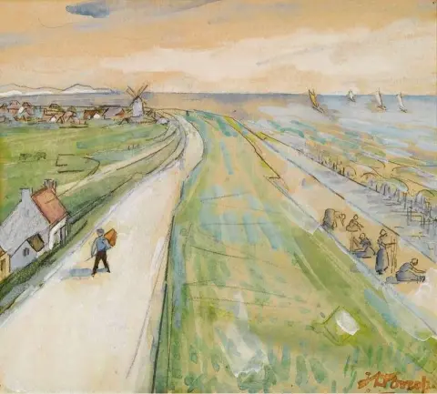 Oostvoorne Hacia 1919