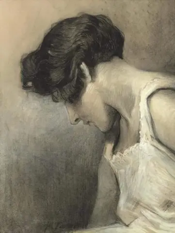 Retrato de una niña 1920