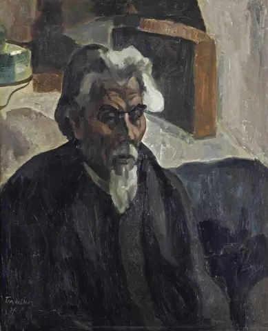 Retrato de Jan Toorop 1925